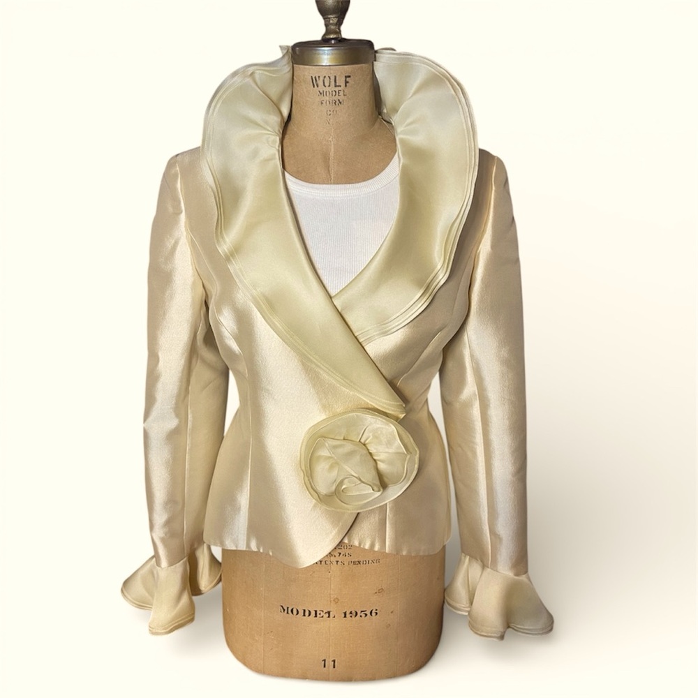 Vintage | Silk Chiffon Evening Jacket